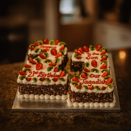 Fruit Number Cake