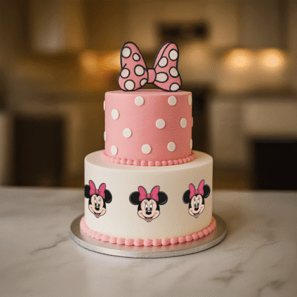 Minnie Mouse Cake (2 Tier)