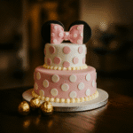Minnie Mouse Theme Cake