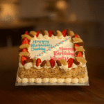 Pink & Blue Mix Fruit Cake