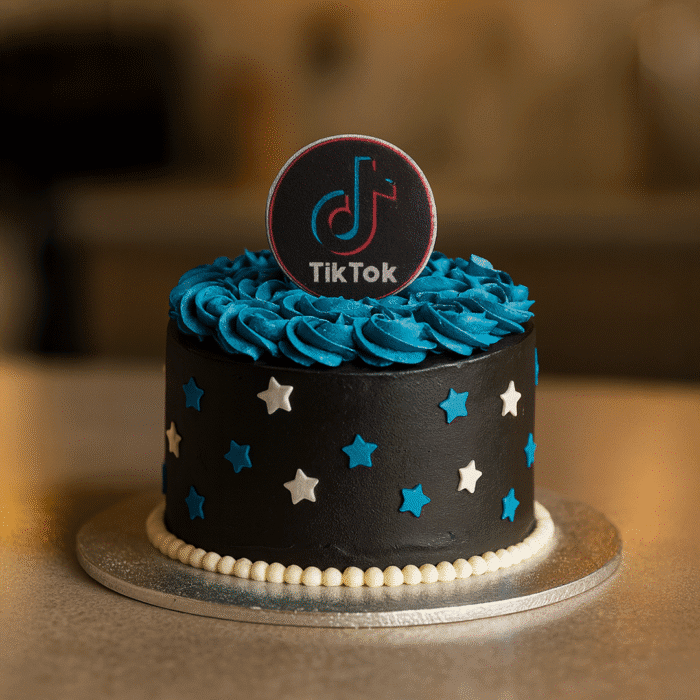 Tiktok Birthday cake - Image 1