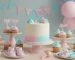 gender reveal cake