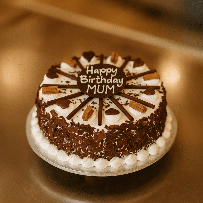 Chocolate Flake Butter Cream Cake - Image 1