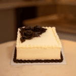 Classic Black Rose Cake