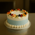 Mix Fruits Round Cake