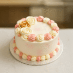 Vanilla Pink Cake