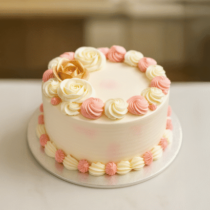 Vanilla Pink Cake