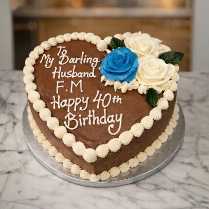 Chocolate Heart Cake